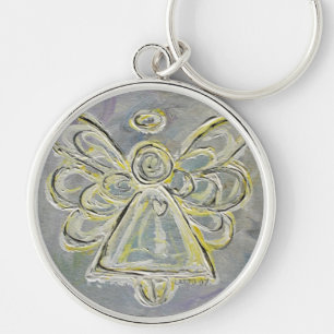 Angel-Schlüsselanhänger "White and Silver Light  Schlüsselanhänger