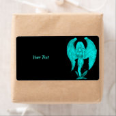 Angel , Schwarz und Grün (Insitu)