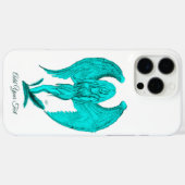 Angel , Schwarz und Grün Case-Mate iPhone Hülle (Rückseite (Horizontal))