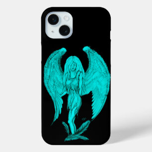 Angel , Schwarz und Grün Case-Mate iPhone Hülle