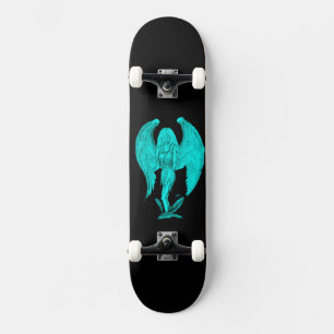 Angel , Schwarz und Grün Skateboard