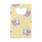 Angel Schweine für chinesisches Neujahr 2019 Flasc Geldbeutel Flaschenöffner (Rückseite)