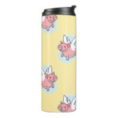 Angel Schweine für das chinesische Neujahr 2019 Thermosbecher (Nach links gedreht)