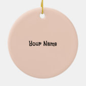 Angel Serenity Prayer Keramik Ornament (Hinten)