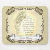 Angel Serenity Prayer Mousepad (Vorne)