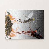Angel Skeleton Demon Devil Puzzle (Horizontal)