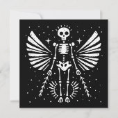 Angel skeleton Gothic Christmas (Vorderseite)