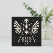 Angel skeleton Gothic Christmas (Stehend Vorderseite)