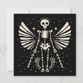 Angel skeleton Gothic Christmas (Vorderseite)
