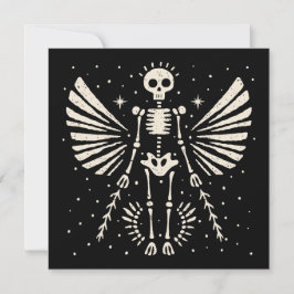 Angel skeleton Gothic Christmas