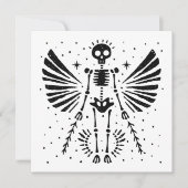 Angel skeleton Gothic Christmas (Vorderseite)