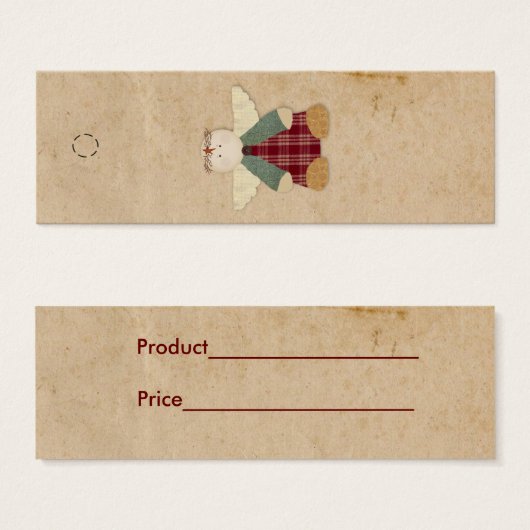 Angel Skinny Hang Tag (Vorne & Hinten)