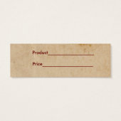 Angel Skinny Hang Tag (Rückseite)