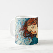 Angel Smile Kaffeetasse (Vorderseite Links)
