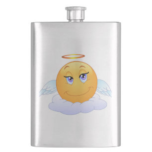 Angel Smiley Flachmann