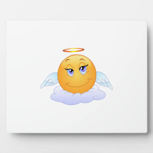Angel Smiley Fotoplatte