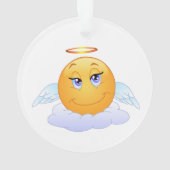 Angel Smiley Ornament (Rückseite)