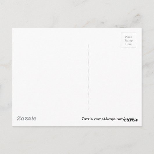 Angel "So geliebt" Postkarte (Rückseite)