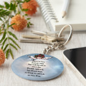 Angel "So geliebt" Schlüsselanhänger (Seite)