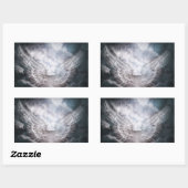 Angel Song Rechteckiger Aufkleber (Blatt)