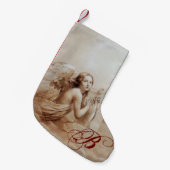 ANGEL SPIELEN LYRA ÜBER DAS KLOUDS MONOGRAM braun Kleiner Weihnachtsstrumpf (Vorderansicht (hängend))