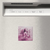 ANGEL SPIELEN LYRA ÜBER DEM KLOUDS Pink Magnet (In Situ (Geschirrspüler))