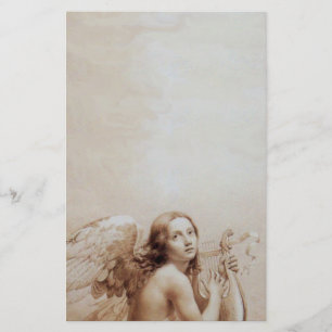 ANGEL SPIELEN LYRA ÜBER DIE KLOUDS BRIEFPAPIER