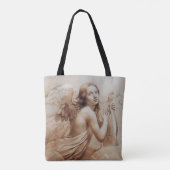 ANGEL SPIELEN LYRA ÜBER DIE KLOUDS Brown Sepia Tasche (Rückseite)