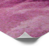 ANGEL SPIELEN LYRA ÜBER DIE KLOUDS Pink Poster (Ecke)