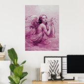 ANGEL SPIELEN LYRA ÜBER DIE KLOUDS POSTER (Heimbüro)