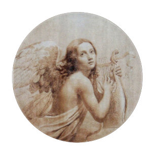 ANGEL SPIELEN LYRA ÜBER DIE KLOUDS SCHNEIDEBRETT