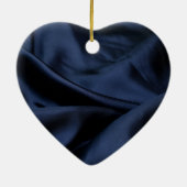 Angel spielen Trumpet Blue Heart Gestapelte Weihna Keramik Ornament (Hinten)