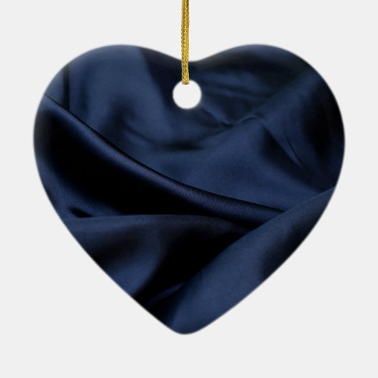 Angel spielen Trumpet Blue Heart Gestapelte Weihna Keramik Ornament (Hinten)