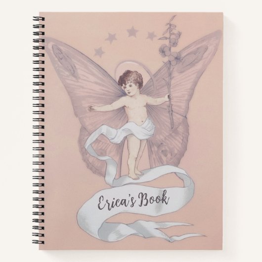 Angel Spiral Notebook Notizblock (Vorderseite)