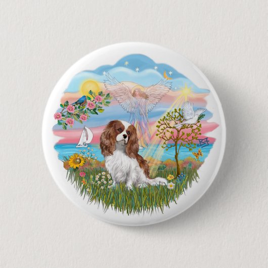 Angel Star - Blenheim Cavalier Button (Vorderseite)