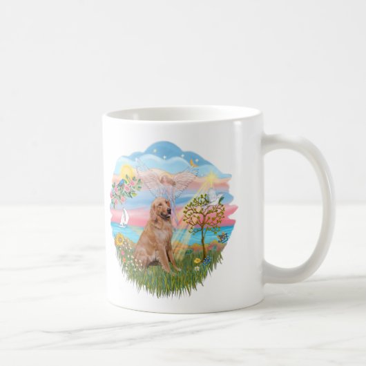 Angel Star - Golden Retriever #2 Kaffeetasse (Rechts)