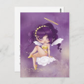 Angel Star Postkarte (Vorne/Hinten)