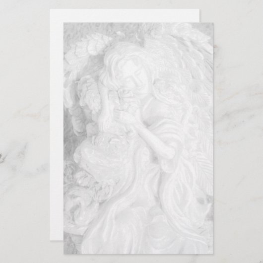 Angel Stationery Briefpapier (Vorne/Hinten)