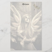 Angel Stationery Briefpapier (Vorderseite)