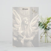 Angel Stationery Briefpapier (Stehend Vorderseite)