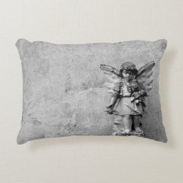 Angel Statuary Accent Pillow Zierkissen