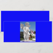 Angel Statue in Blue V (Vorne/Hinten)