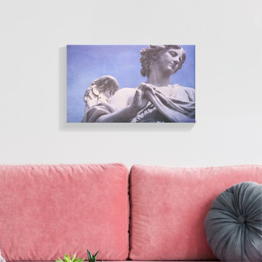 Angel Statue Leinwanddruck (Insitu (Wohnzimmer))