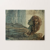 Angel Statue mit Patina Puzzle (Horizontal)