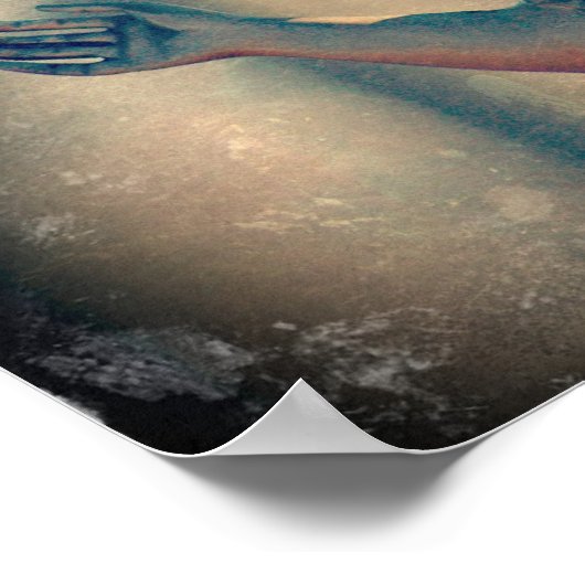 Angel Statue Poster (Ecke)