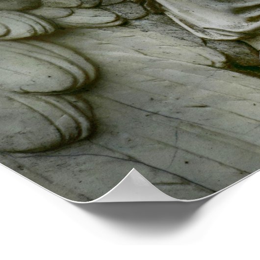 Angel Statue Poster (Ecke)