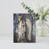 Angel Statue Postkarte (Stehend Vorderseite)