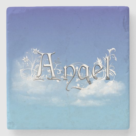 Angel Steinuntersetzer (Vorderseite)