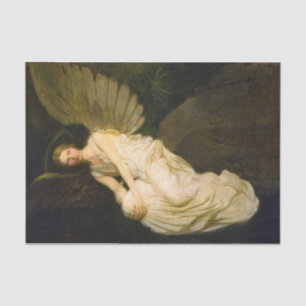Angel, Stevenson Memorial von Abbott H. Thayer Seidenpapier