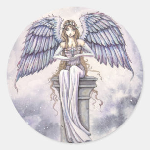 Angel Stickers von Molly Harrison Fantasy Art